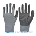 HESPAX 13G Polyester Nitril -Handschuhe sandiger Finish